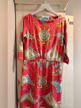 JMcLaughlin Nautical Dress Size M